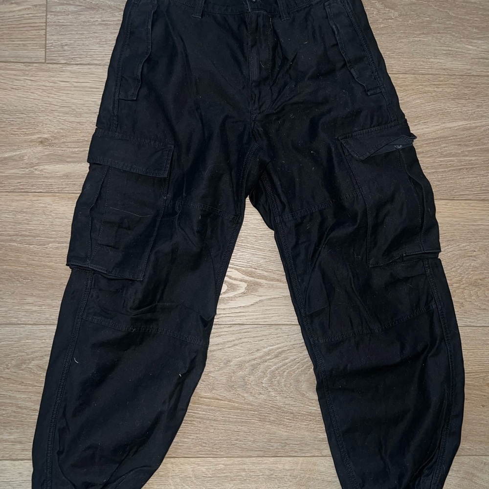 TNA Black Relaxed Fit Cargo Pants